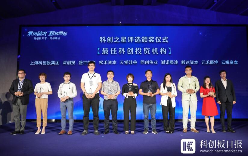 【動態新聞】天堂硅谷榮膺科創之星“最佳科創投資機構”